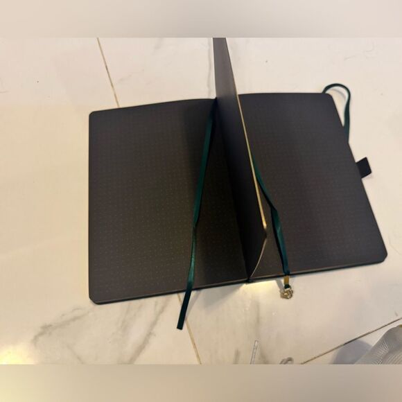 Archer and olive 
Green Journal with Gold Leaf Design#21 - Picture 4 of 6